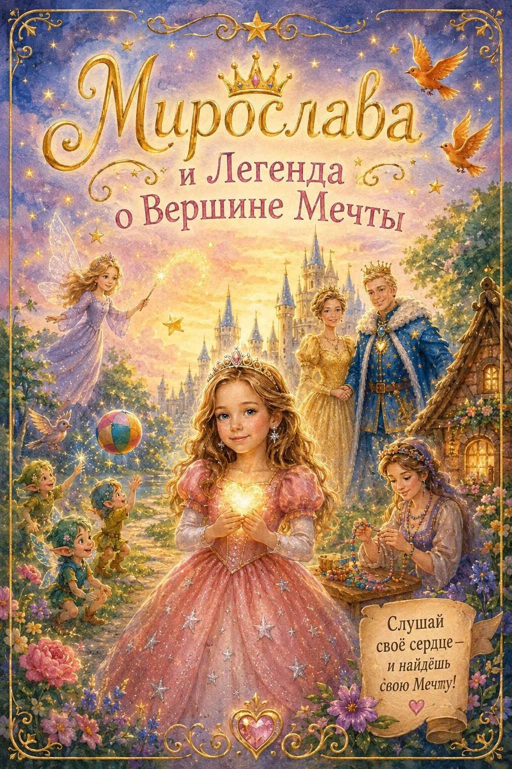 Обложка готовой персональной книги